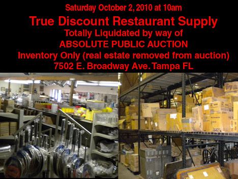 Secured Creditor's Auction Electrical Contracting Company Saturday August 14th at 10am Tampa FL Absolute!
